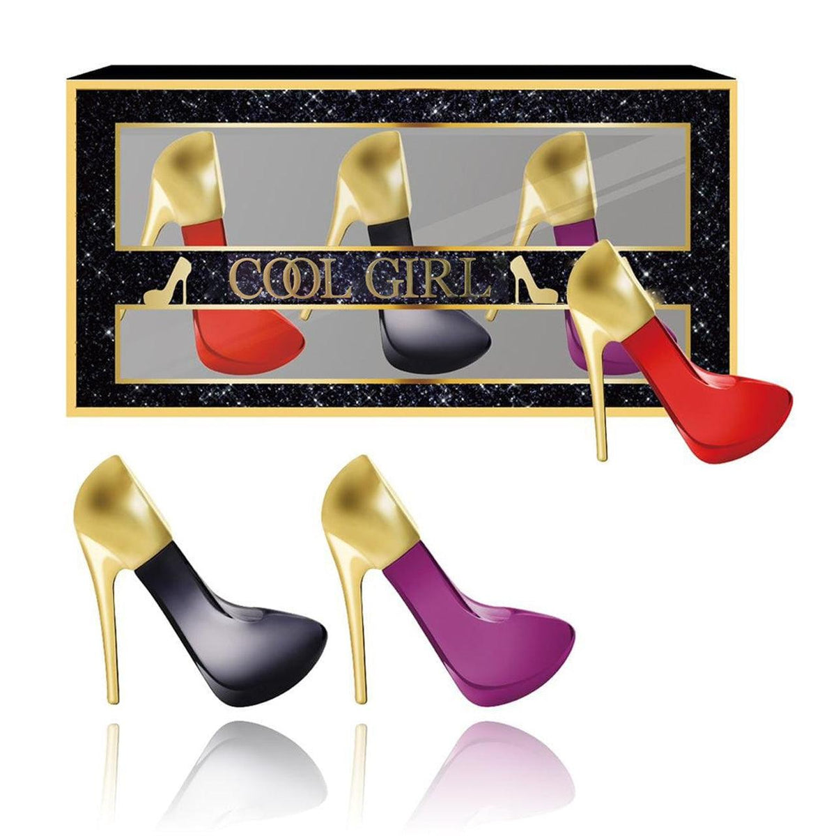 Cool Girl Perfume Combo Set - 3 Pcs Box