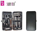 Sweet Rose Manicure & Pedicure - 19Pcs Set (S68006)