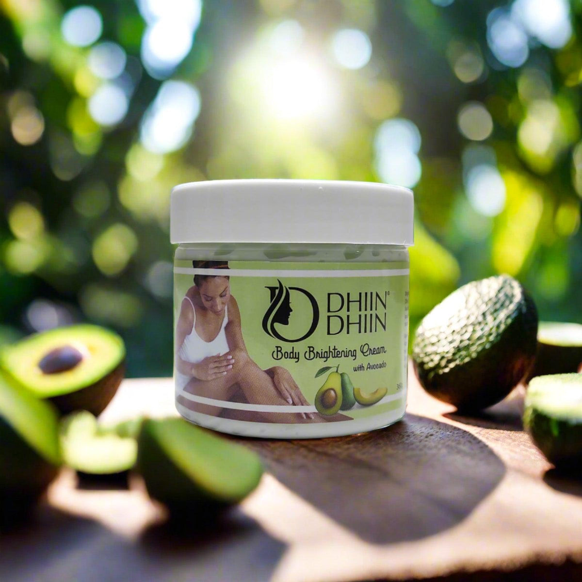 DhiinDhiin Body Brightening Cream With Avocado - 360g