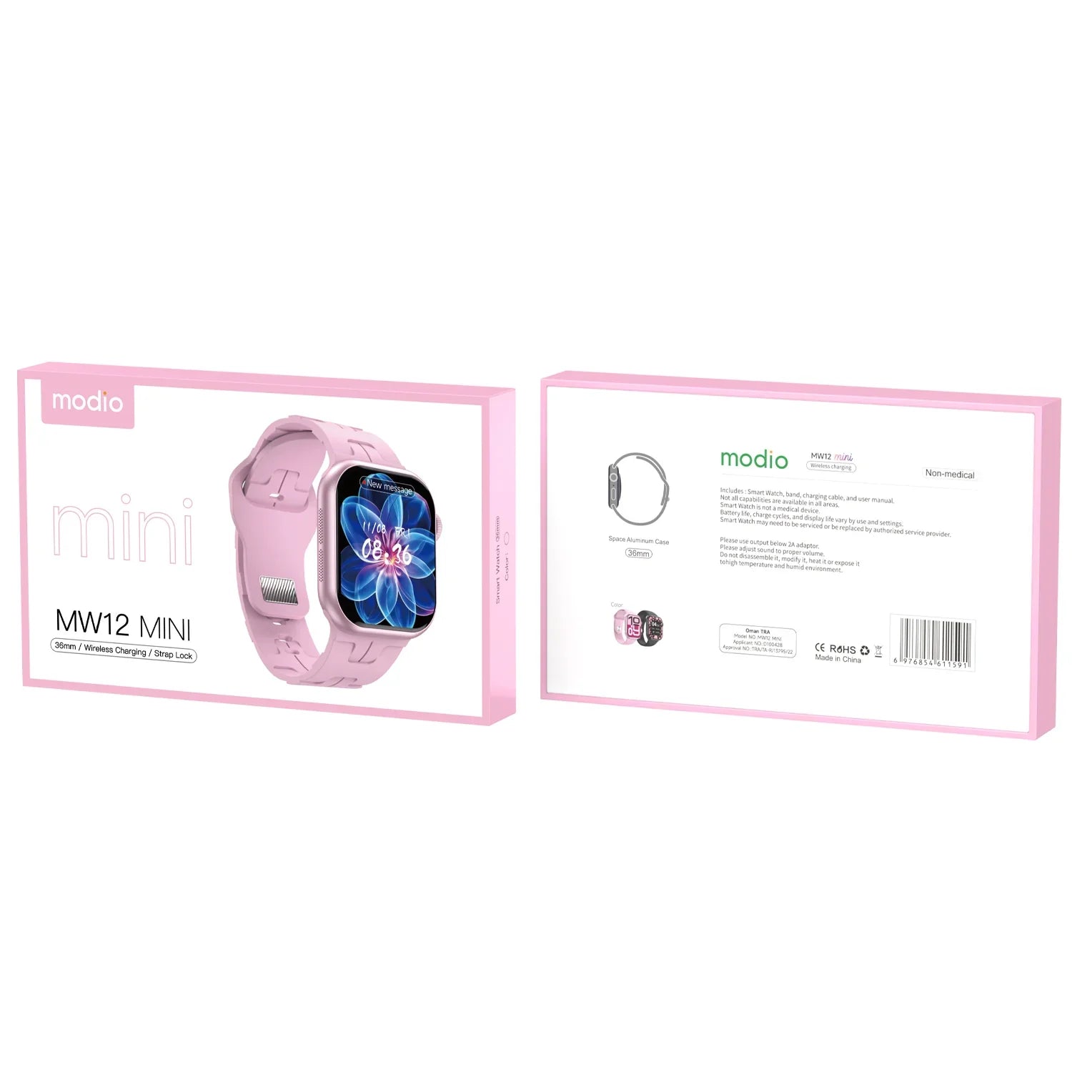 Modio - Smart Watch MW12 Mini