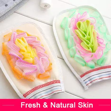 Bath Gloves Clean The Skin Fresh & Natural - 1 Pcs