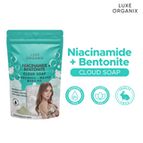 Luxe Organix Niacinamide + Bentonite Cloud Soap - 180g