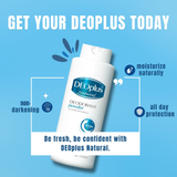 Deoplus Natural Tri-Active System Deodorant Powder - 40g
