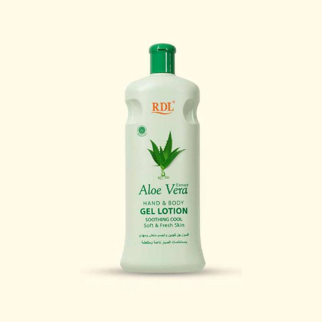 RDL Aloe Vera Extract Hand & Body Gel Lotion - 600ml