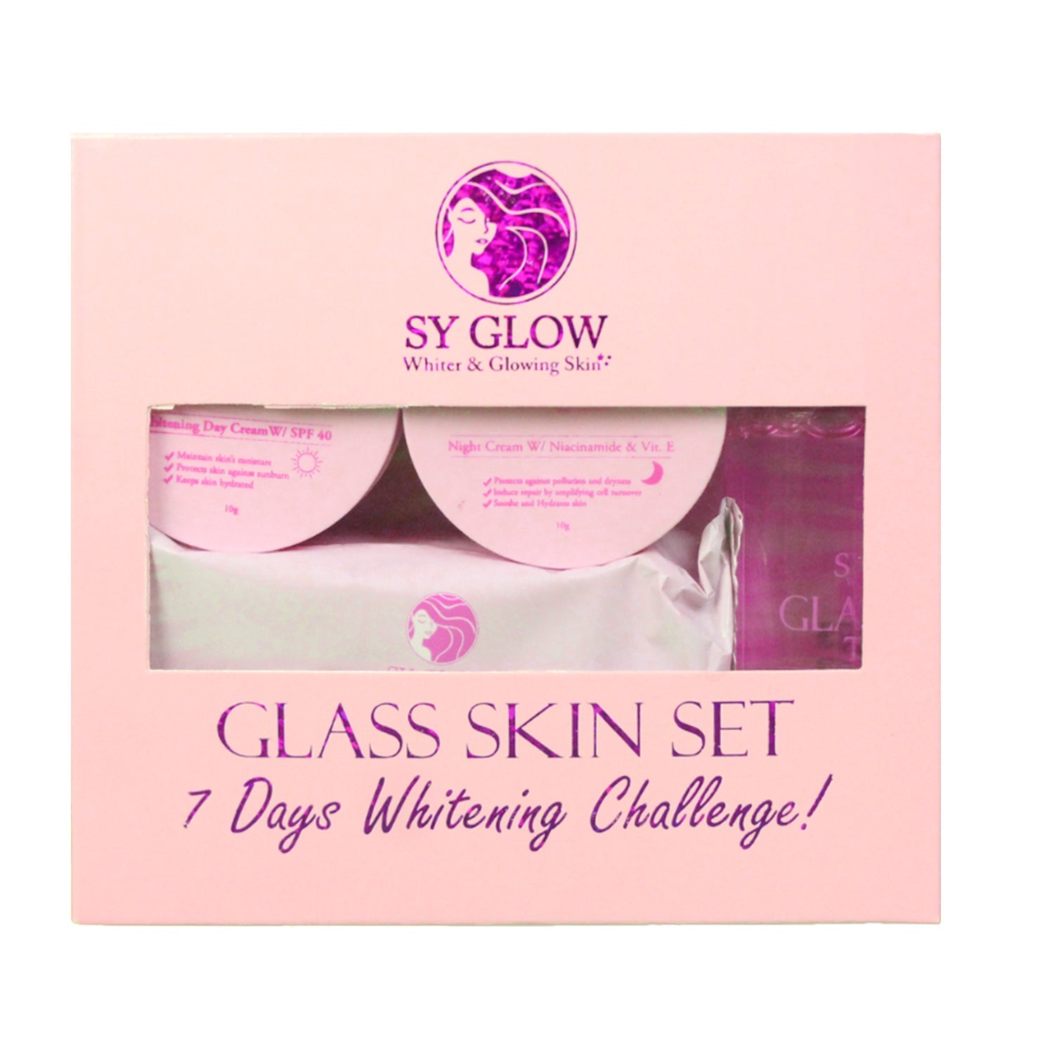 مجموعة جلود SY Glow Glass Skin