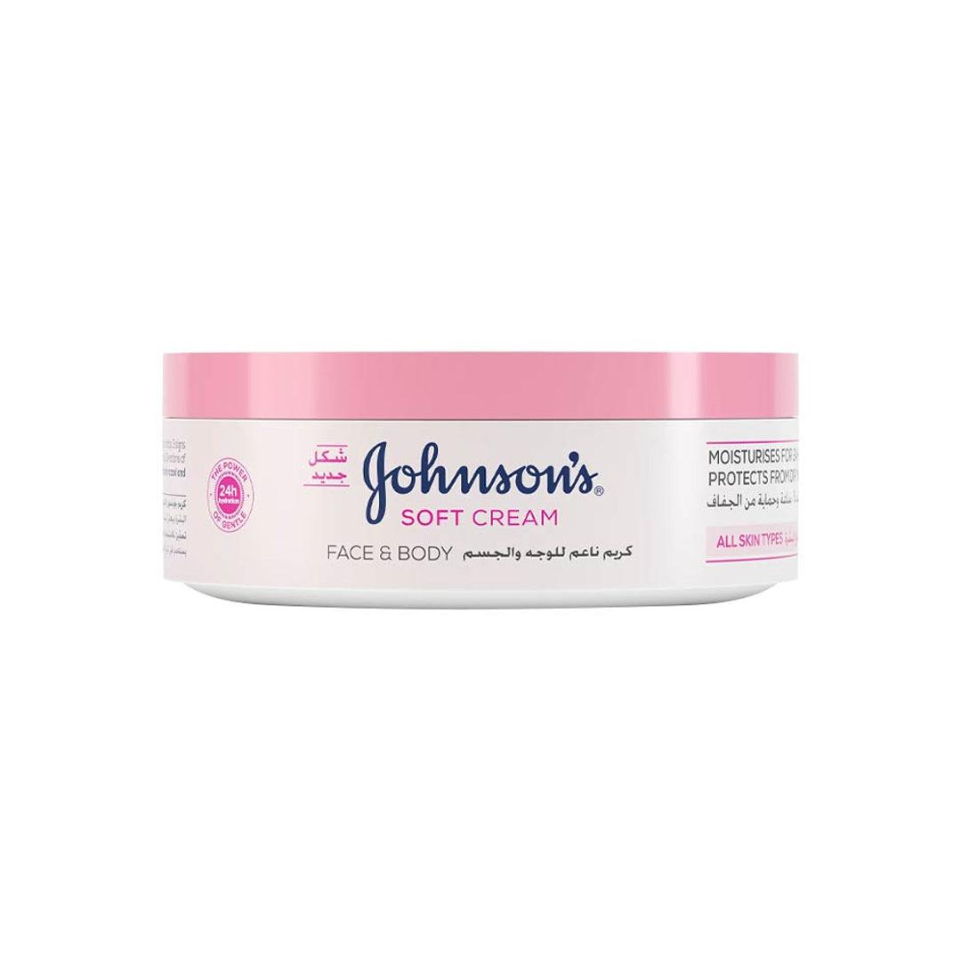 Johnson’s 24 Hour Moisture Soft Cream Face & Body - 100ml