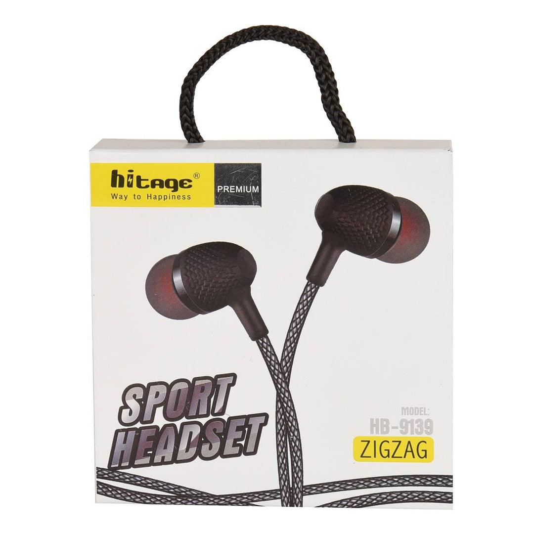 سماعة رأس رياضية Zig Zag من Hitage HB-9139