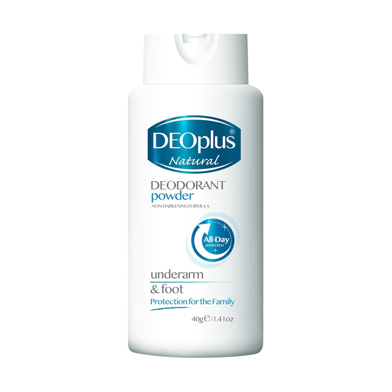 Deoplus Natural Tri-Active System Deodorant Powder - 40g