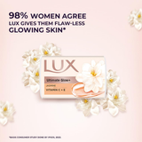 صابون لوكس Ultimate Glow+ بالياسمين - 4 × 100 جم (عرض)