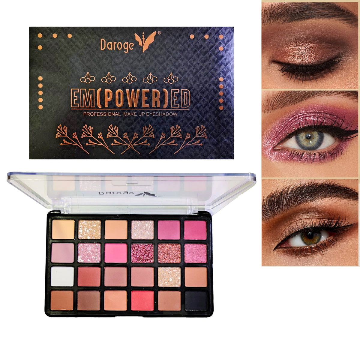 Daroge Empowered Professional 24 Color Eyeshadow