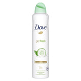 Dove Go Fresh Moisturising Cream Cucumber & Green Tea Deodorant - 250ml