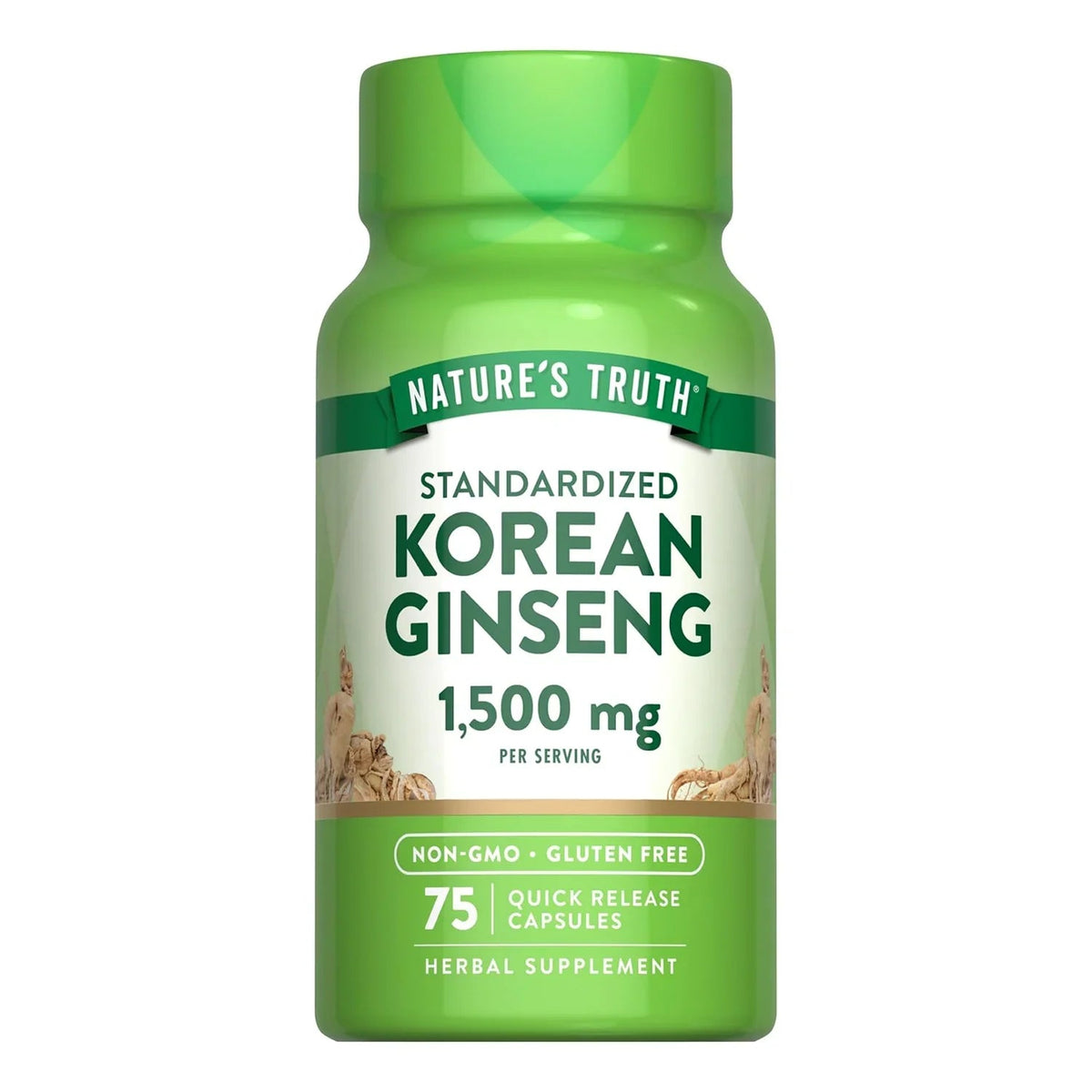 Nature's Truth Standardized Korean Ginseng - 75s