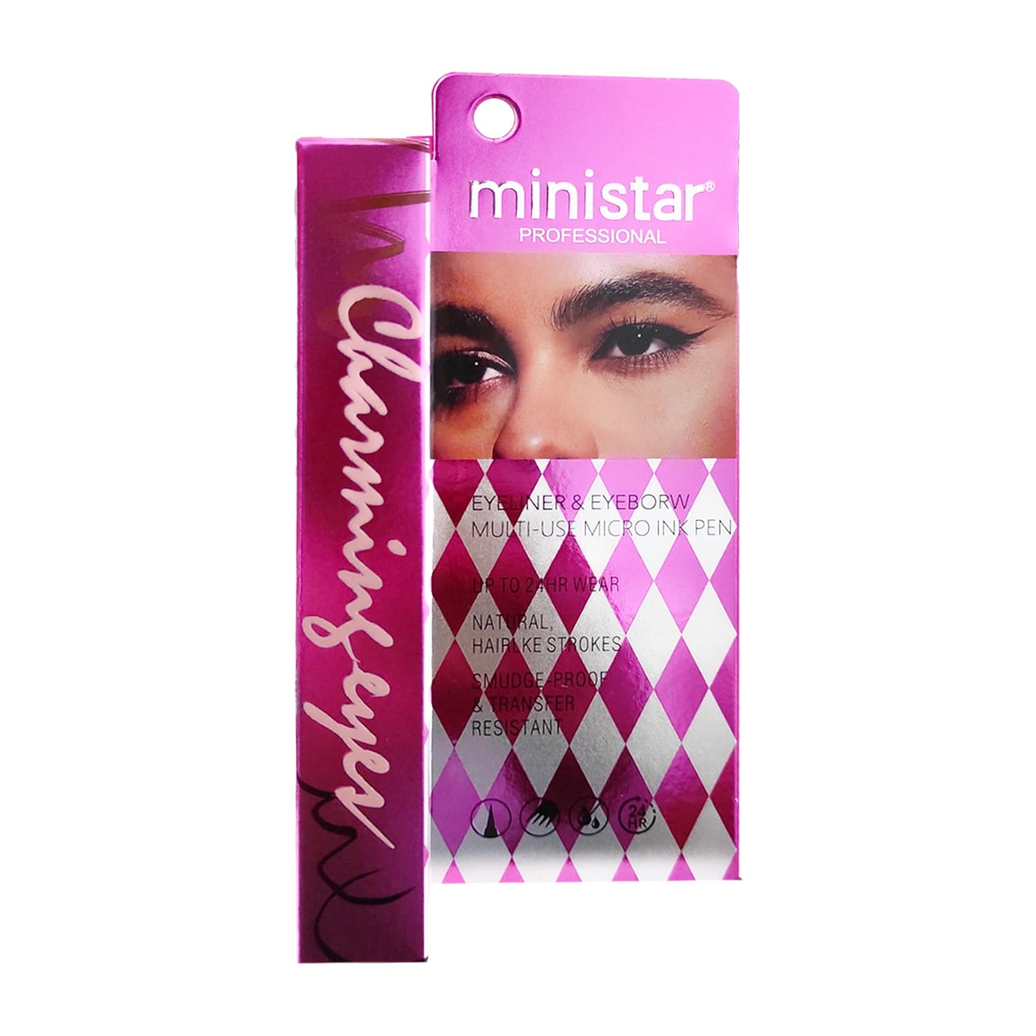 Ministar Professional Eyeliner & Eyebrows Micro Ink Pen - 2ml