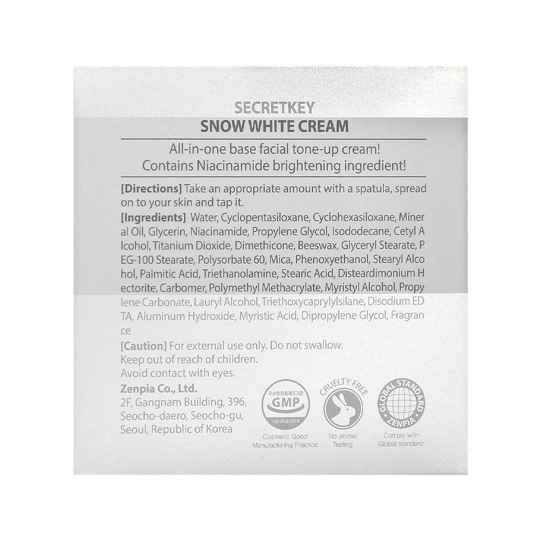 Secret Key Snow White Cream - 50g