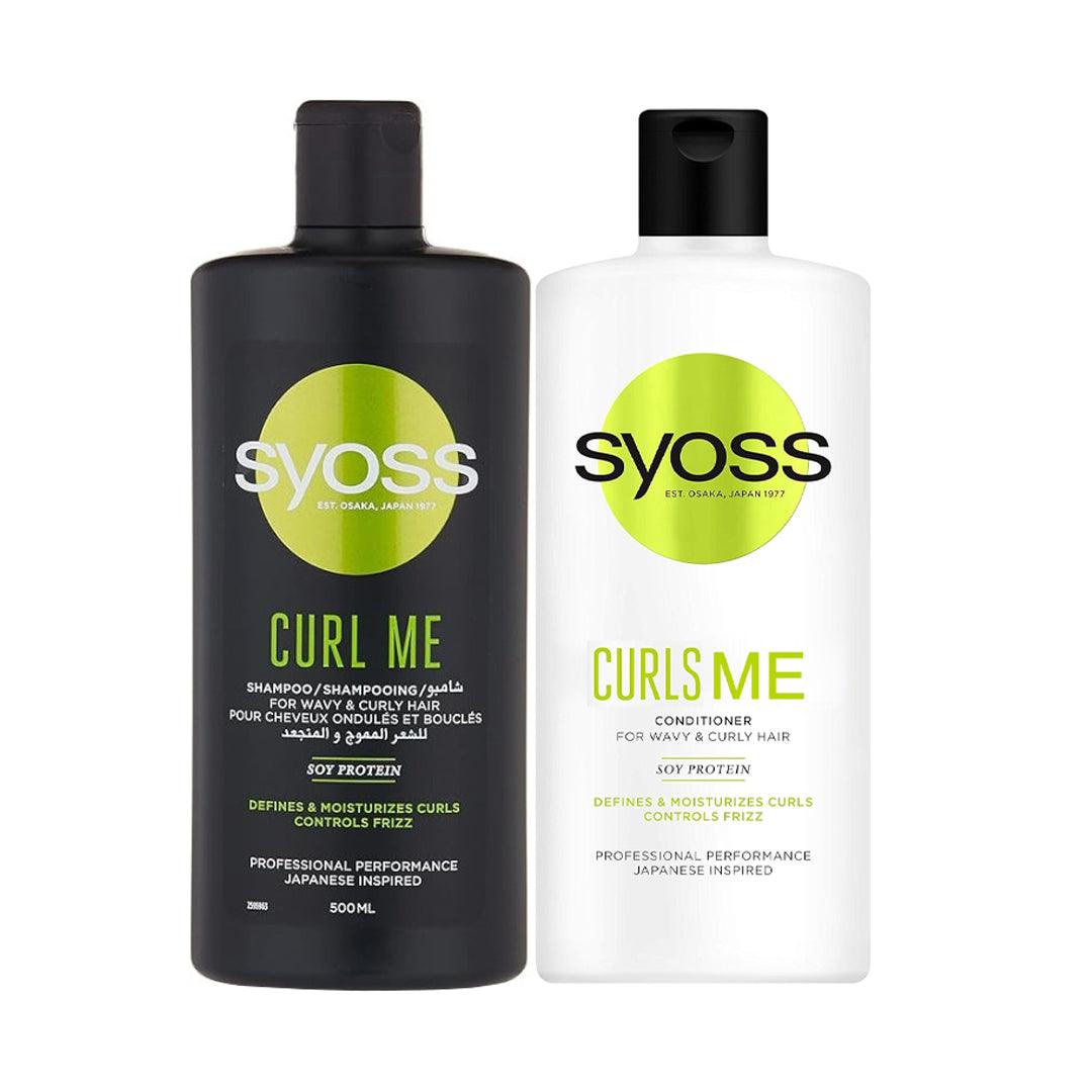 Syoss Curl Me Shampoo + Conditioner Combo Pack - 500ml+500ml