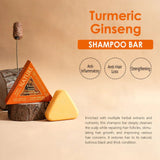 Disaar Turmeric & Ginseng Shampoo Bar - 120g