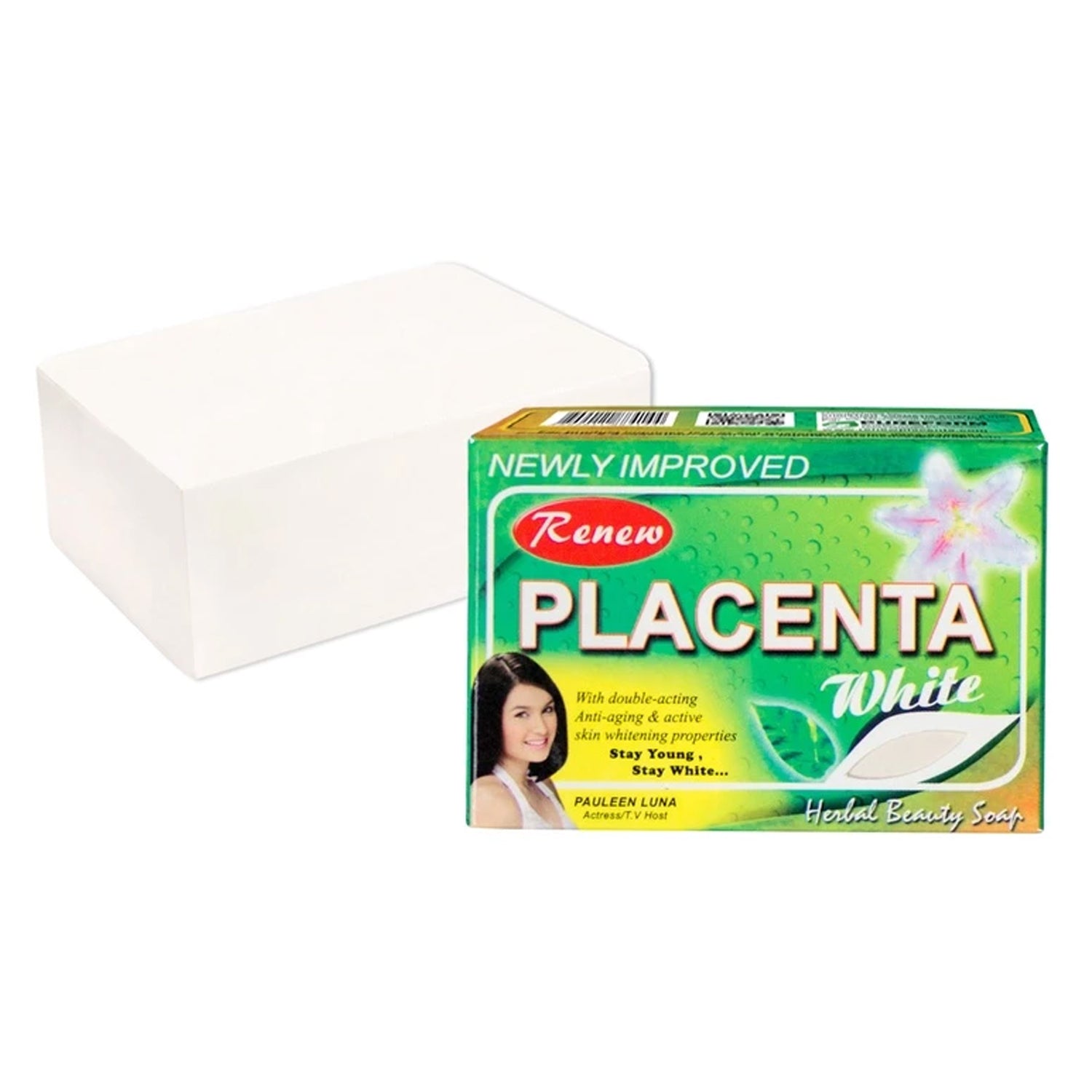 Renew Placenta White Soap + Beauty Cream - 90g + 15g