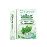 Scoban Mouthwash Refreshing Mint Flavor - 10ml × 20 Packs