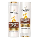 Pantene Pro-V Milky Damage Repair Shampoo + Conditioner - 400ml+360ml