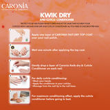 Caronia Nail Care Kwik-Dry & Cuticle Conditioner - 30ml