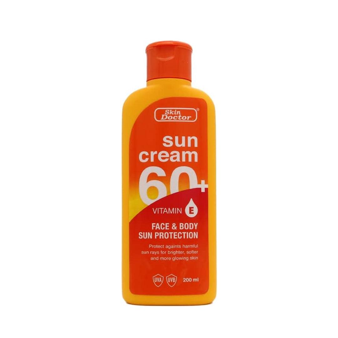 كريم الحماية من أشعة الشمس Skin Doctor Sun Cream 60+ للوجه والجسم - 200 مل