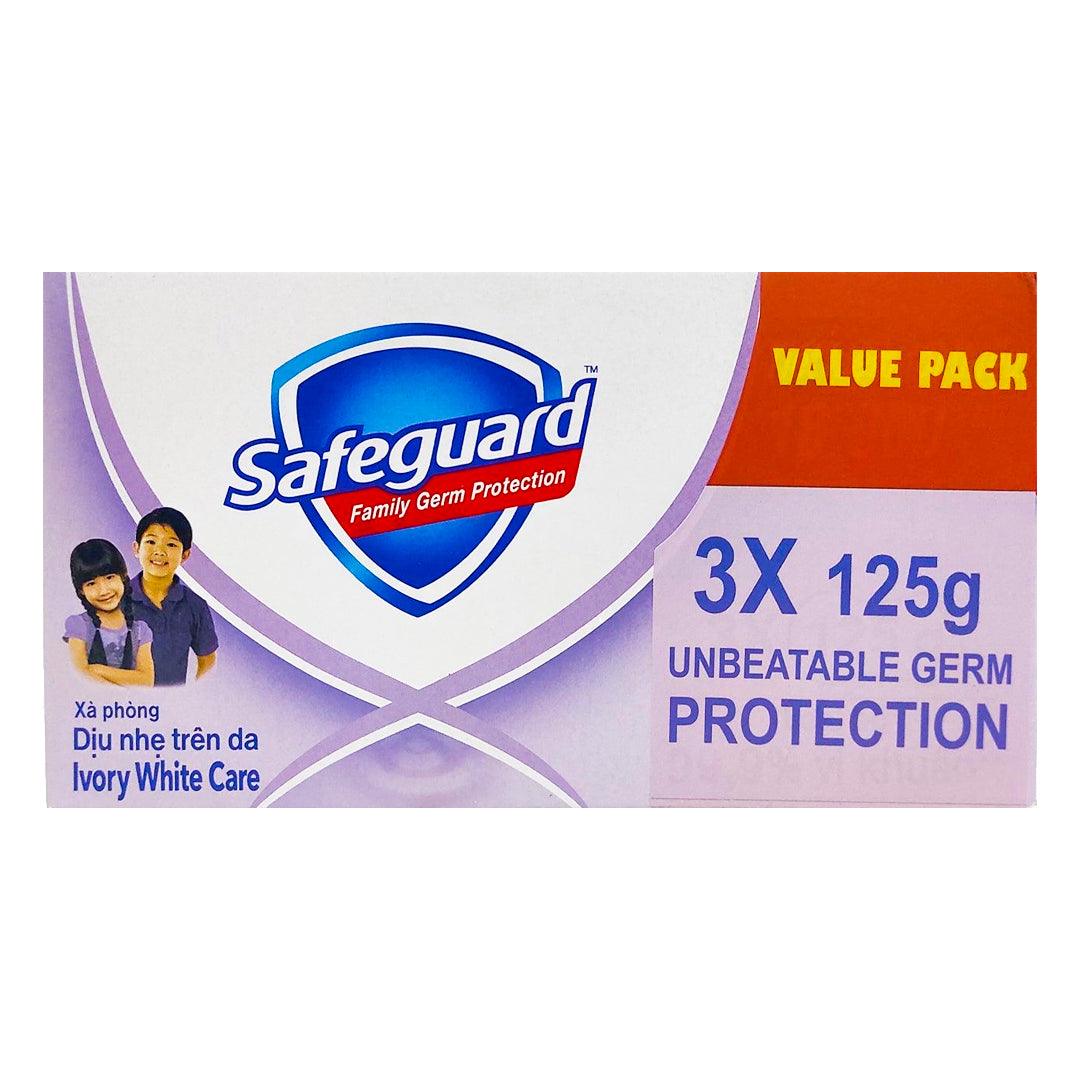 Safeguard Ivory White Care Bar - 3 x 125g (Value Pack)