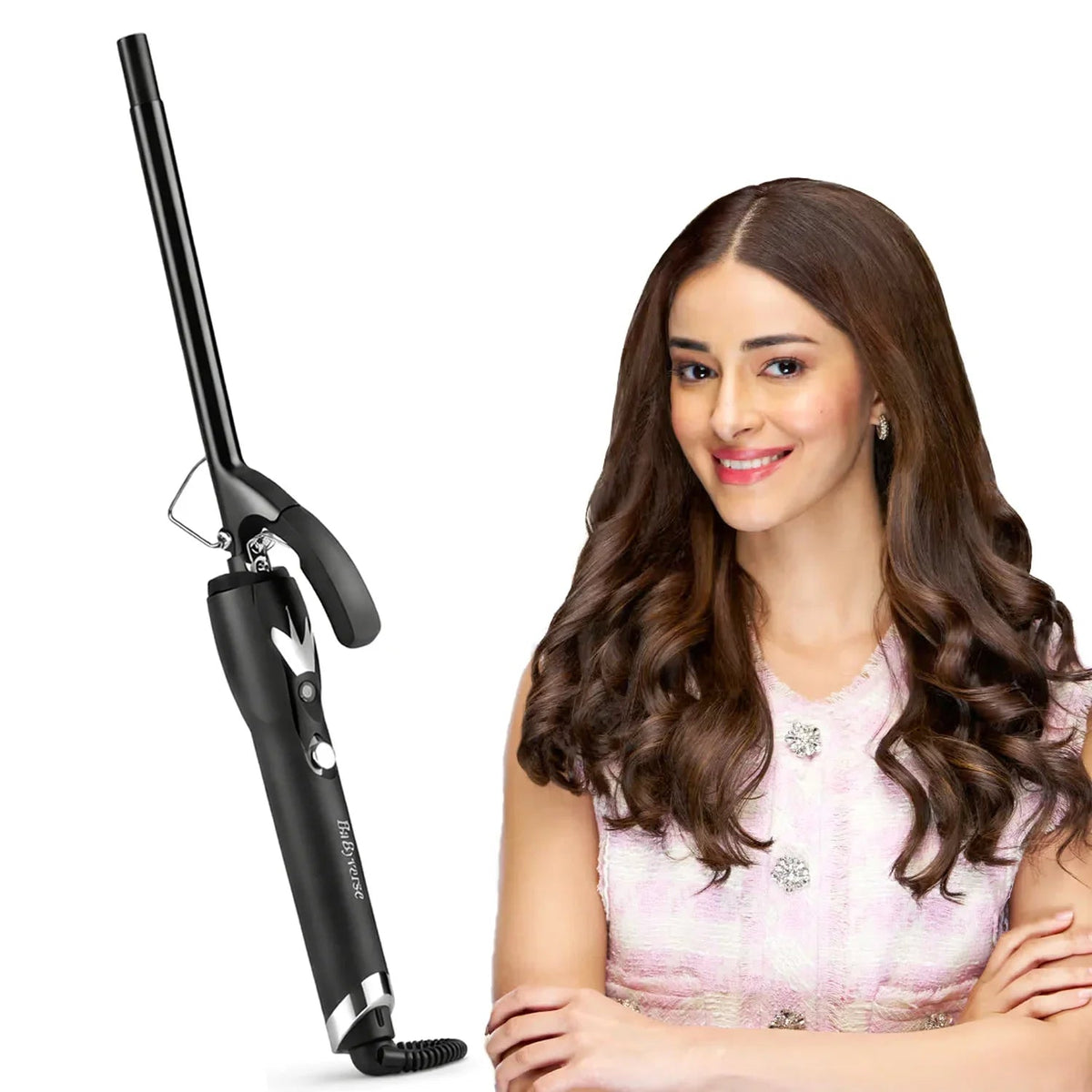 مكواة تجعيد الشعر BaByverse Head Curling Iron Hair Curler BA-400