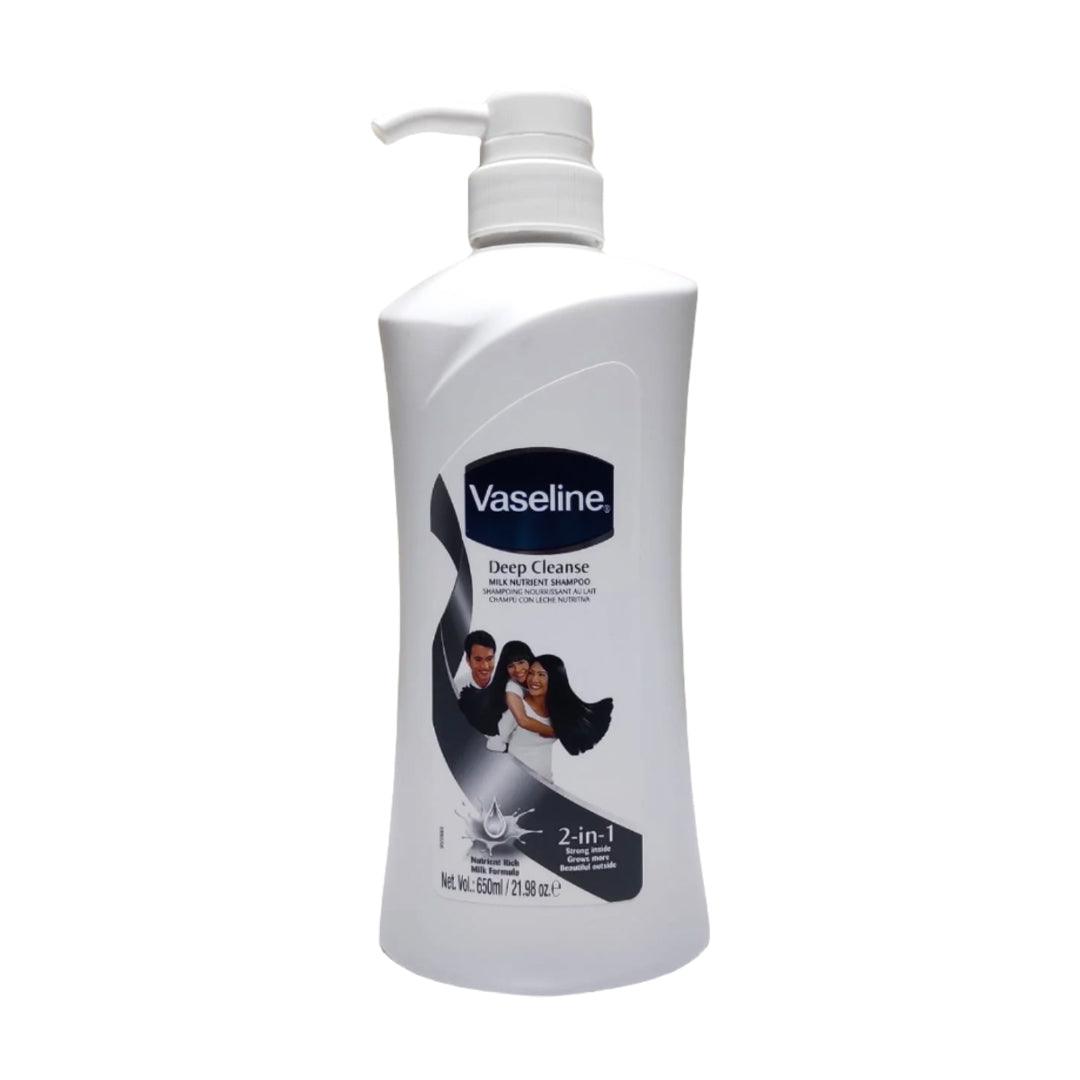 Vaseline Deep Cleanse Milk Nutrient Shampoo - 650ml