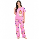 Women's Nightwear 3pcs Set Pajama - HXF:1136