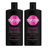 Syoss Ceramide White Pond Lily Shampoo - 500ml+500ml