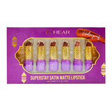Lchear Superstay Satin Matte Lipstick - 3.5g × 6Pcs