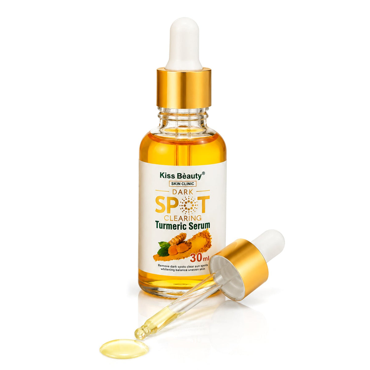 Kiss Beauty Turmeric Dark Spot Clearing Face Serum - 30ml