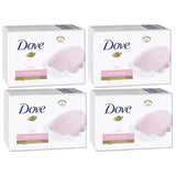 Dove Pink Soft & Smooth Skin Soap Bar 4 x 125g