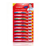 Cesirch Deep Clean Toothbrush - Medium (Pack Of 12)