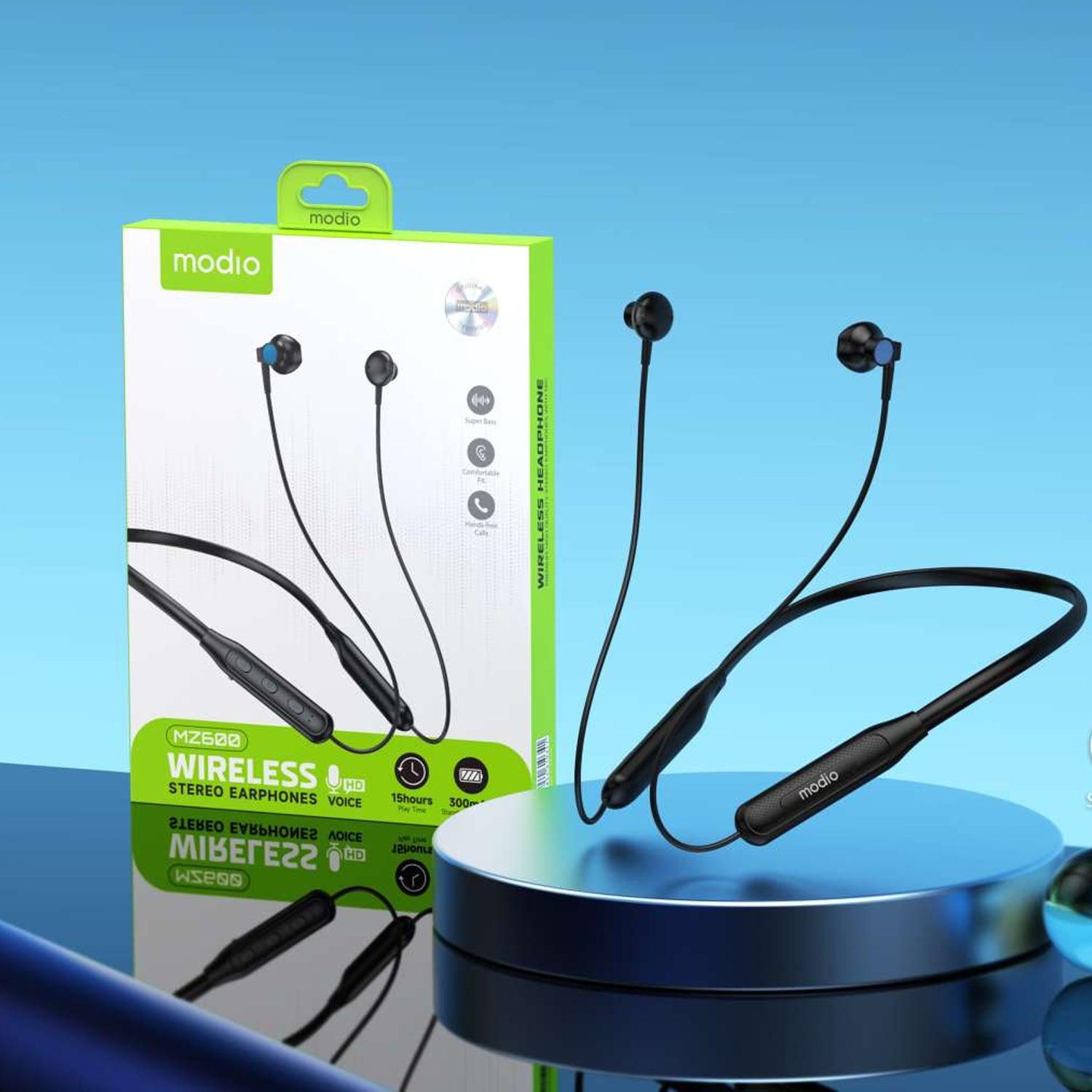 Modio Super Bass Wireless Stereo Earphone - MZ600