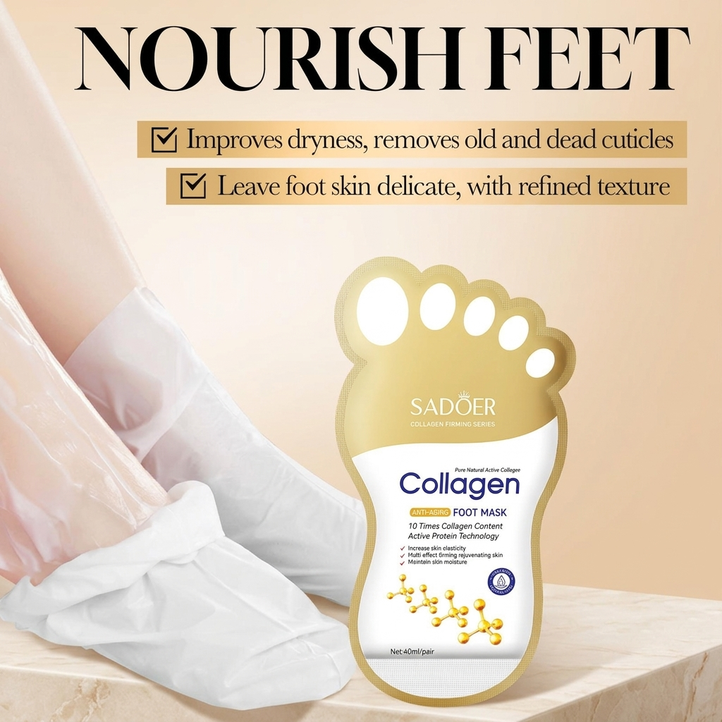 Sadoer Collagen Anti-Aging Foot Mask - 40ml