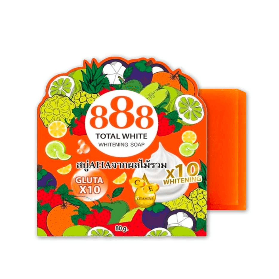 888 Total White 10X Whitening Soap - 80g - Pinoyhyper