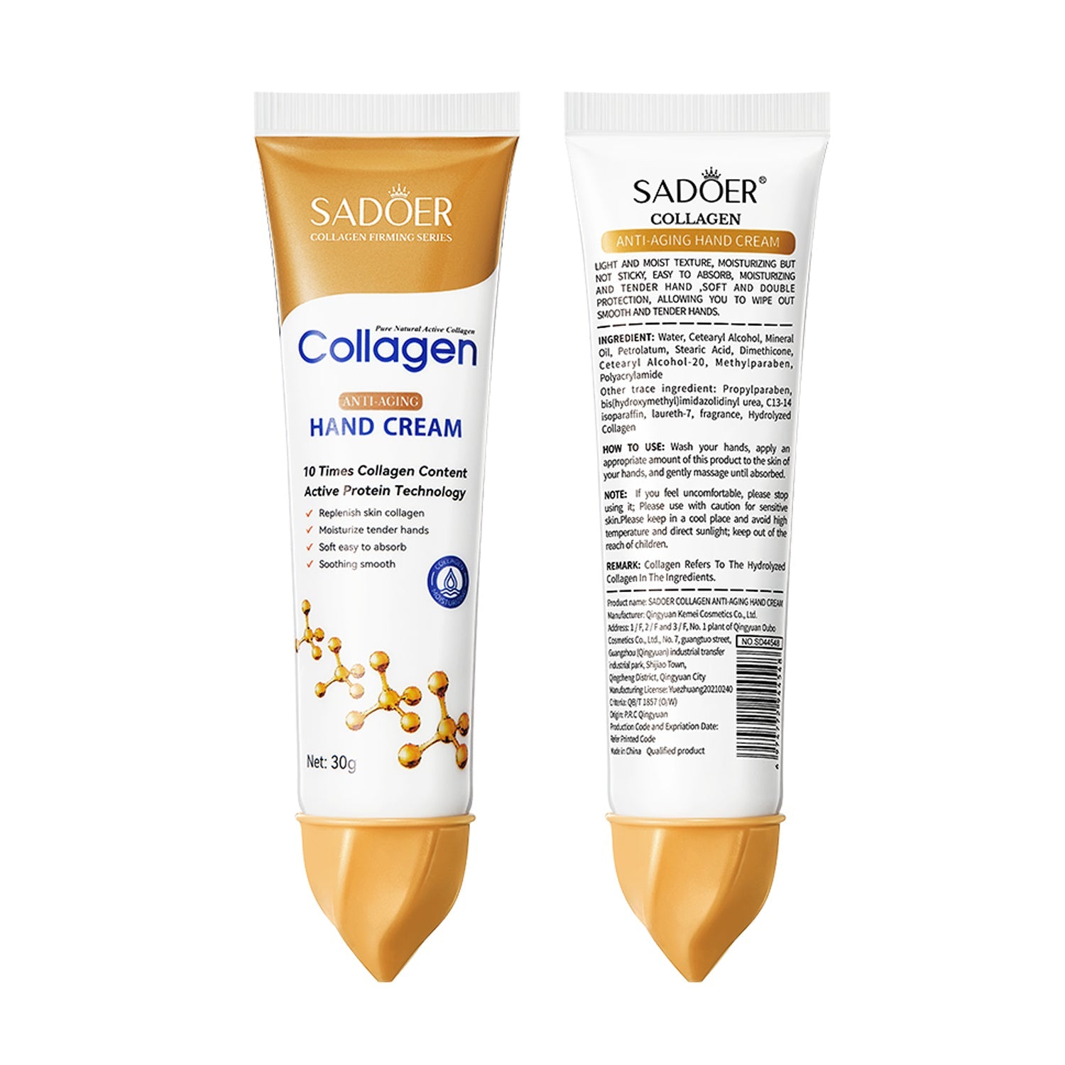 Sadoer Collagen Anti-Aging Hand Cream - 30g
