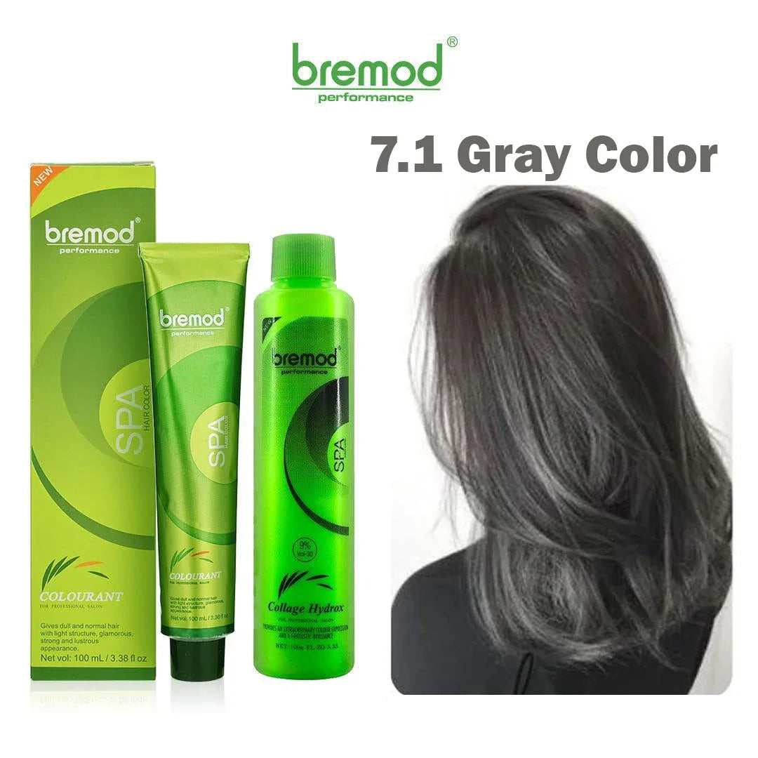 Bremod 7.1 Gray Color With Oxidizer - 100ml+100g