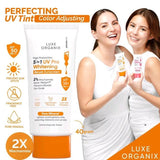 Luxe Organix 5in1 UV Pro Whitening Serum Sunscreen SPF 50+ PA+++ - 40g