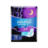 Always Clean & Dry Maxi Thick Night Sanitary Pads - 8Pcs