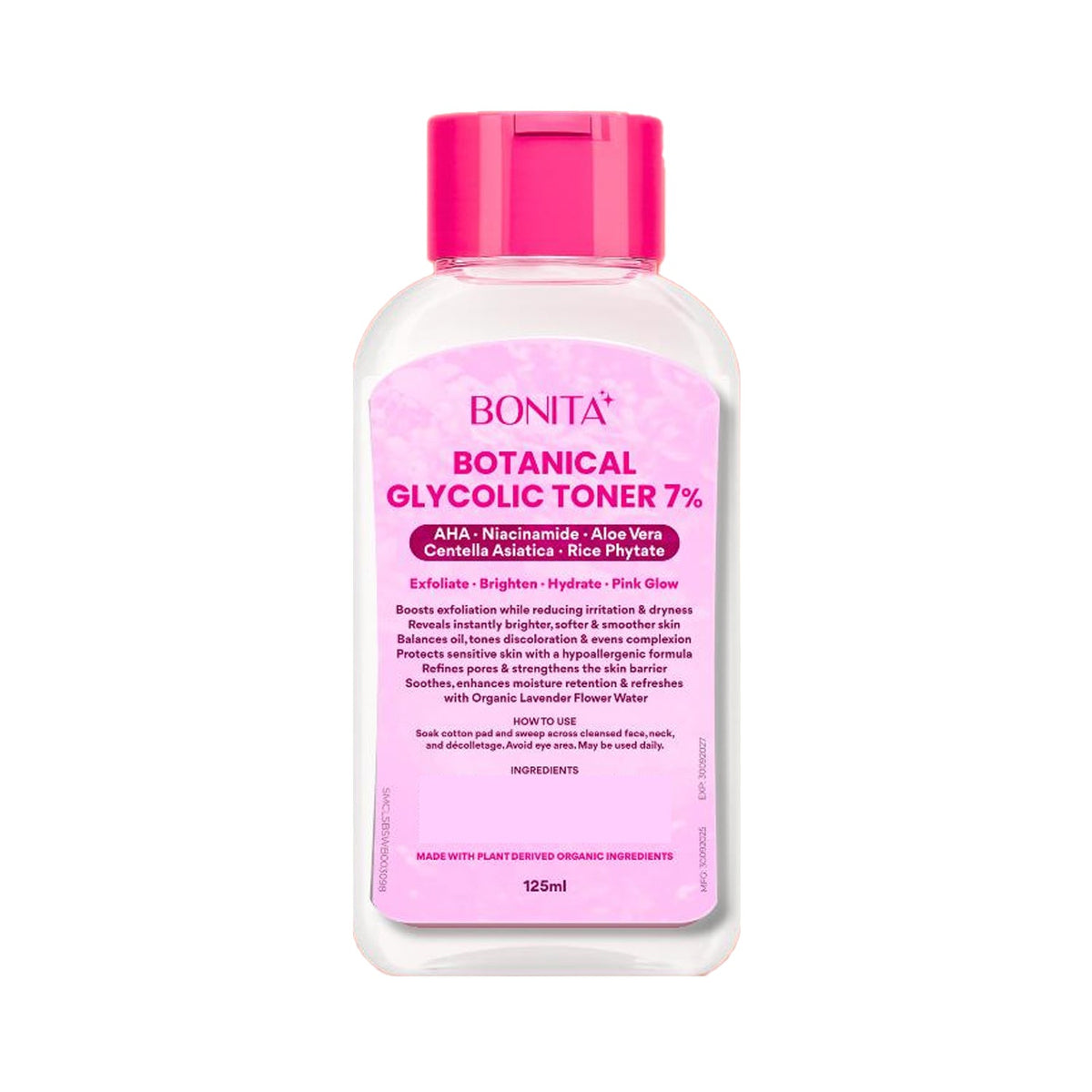 Bonita Botanical Glycolic Toner 7% - 125ml
