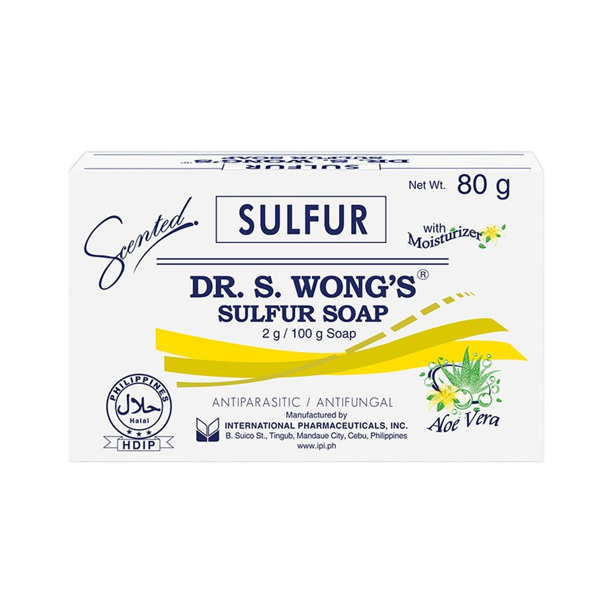 DR.S. Wong's Sulfur Soap - 80g