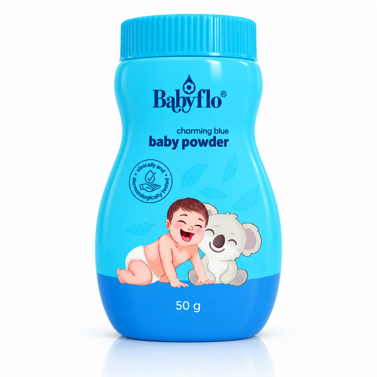 Babyflo Baby Powder Charming Blue - 50g