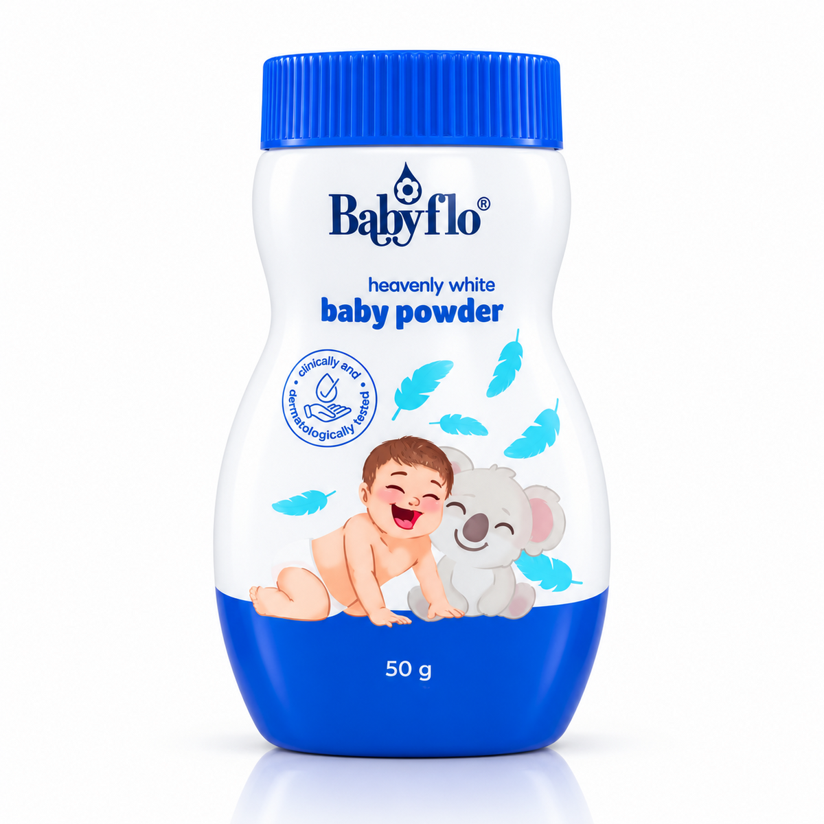 Babyflo Baby Powder Heavenly White - 50g