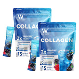 Wink White Collagen Blue HYA Plus - 12g × 15 Sachets (1+1) Offer
