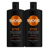 Syoss Repair Shampoo - 500ml × 2 Pcs