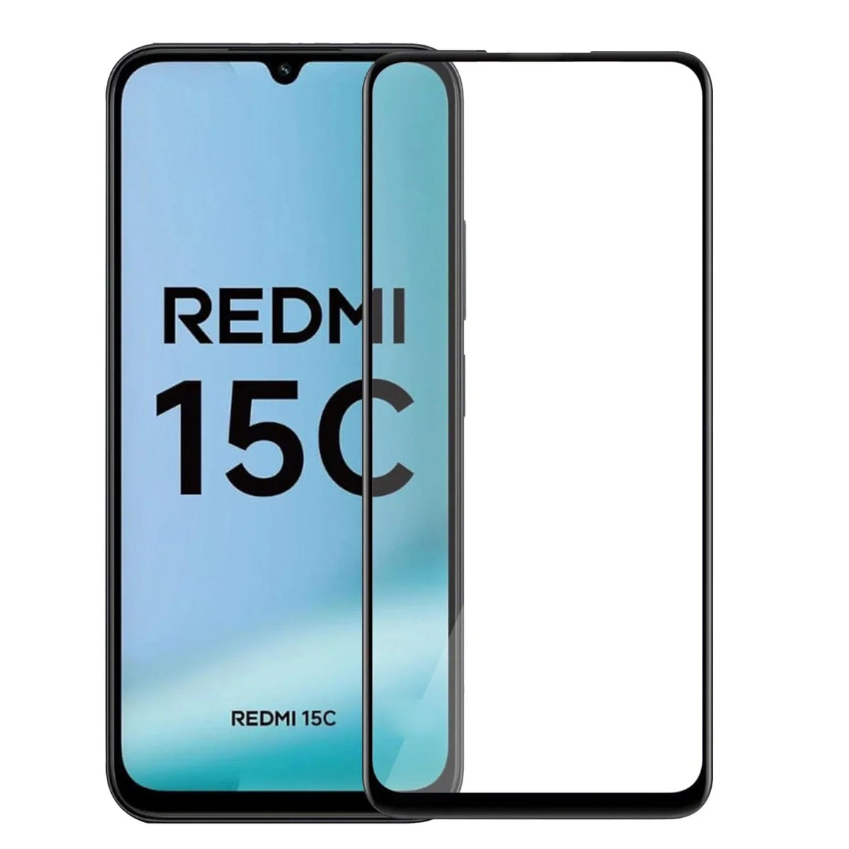 زجاج مقوى عالي الدقة لهاتف Redmi 15C
