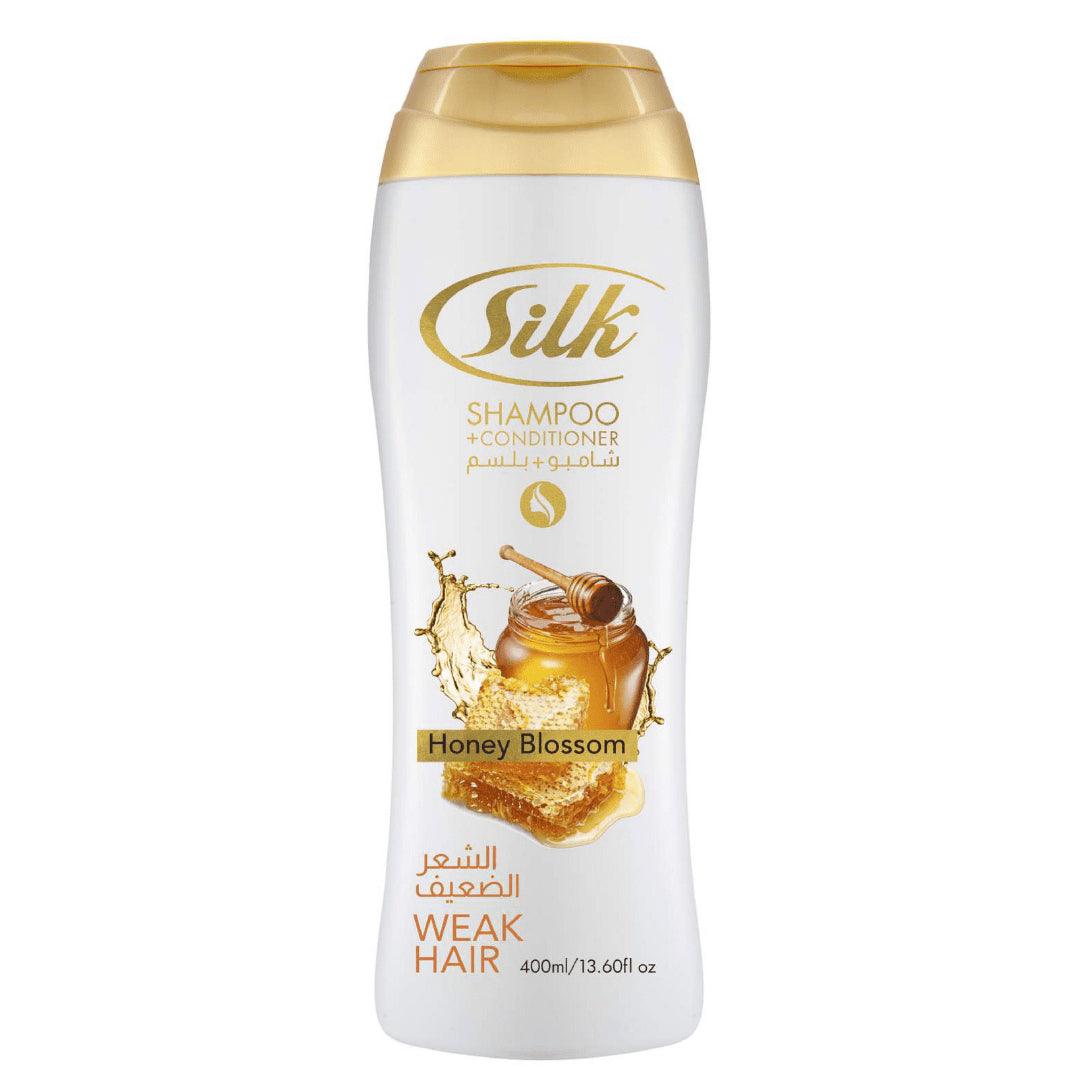 Silk Honey Blossom Shampoo + Conditioner For Weak Hair - 400ml