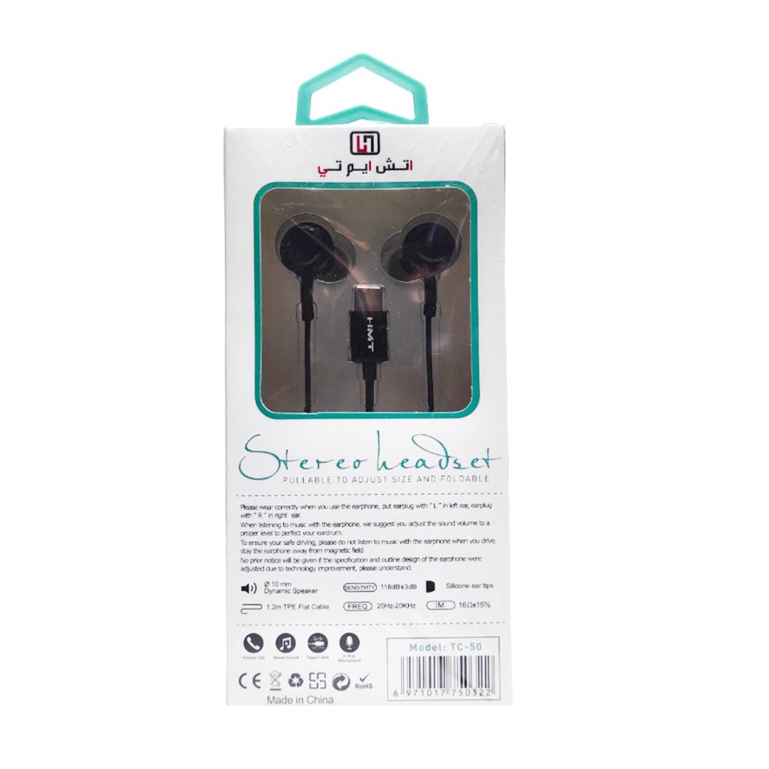 سماعات أذن سلكية من نوع ستريو من HMT TC-50